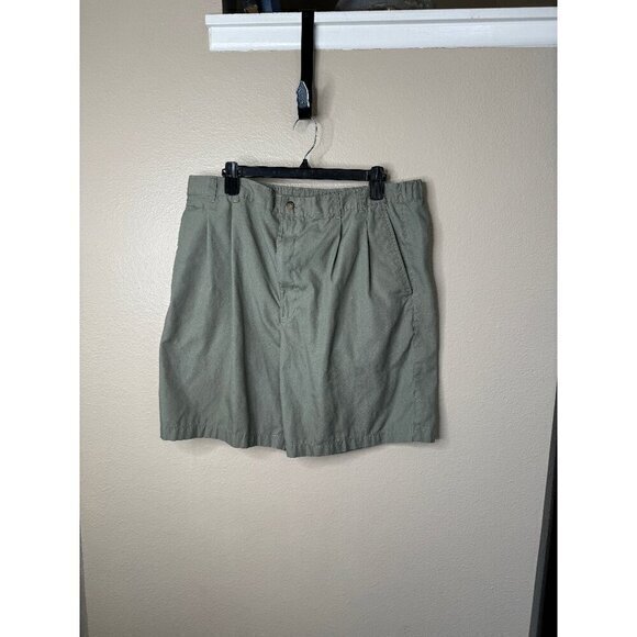 Puritan Men's Green Shorts, mens shorts, puritan‎ shorts, golf shorts, - Picture 1 of 6
